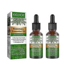 2x EELHOE Hair Oil for Dry Scalp Stimulates Hair Growth Hair Care Essential Oil Refreshing Firming Skin Rosemary Oil