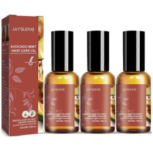 (3pcs) 1-3PCS Natural Avocado Oil Hair Care Essential Oil Dye Damaged Soft Prevent Frizz Smooth Hair Long Lasting Fragrance for Woman 50ml