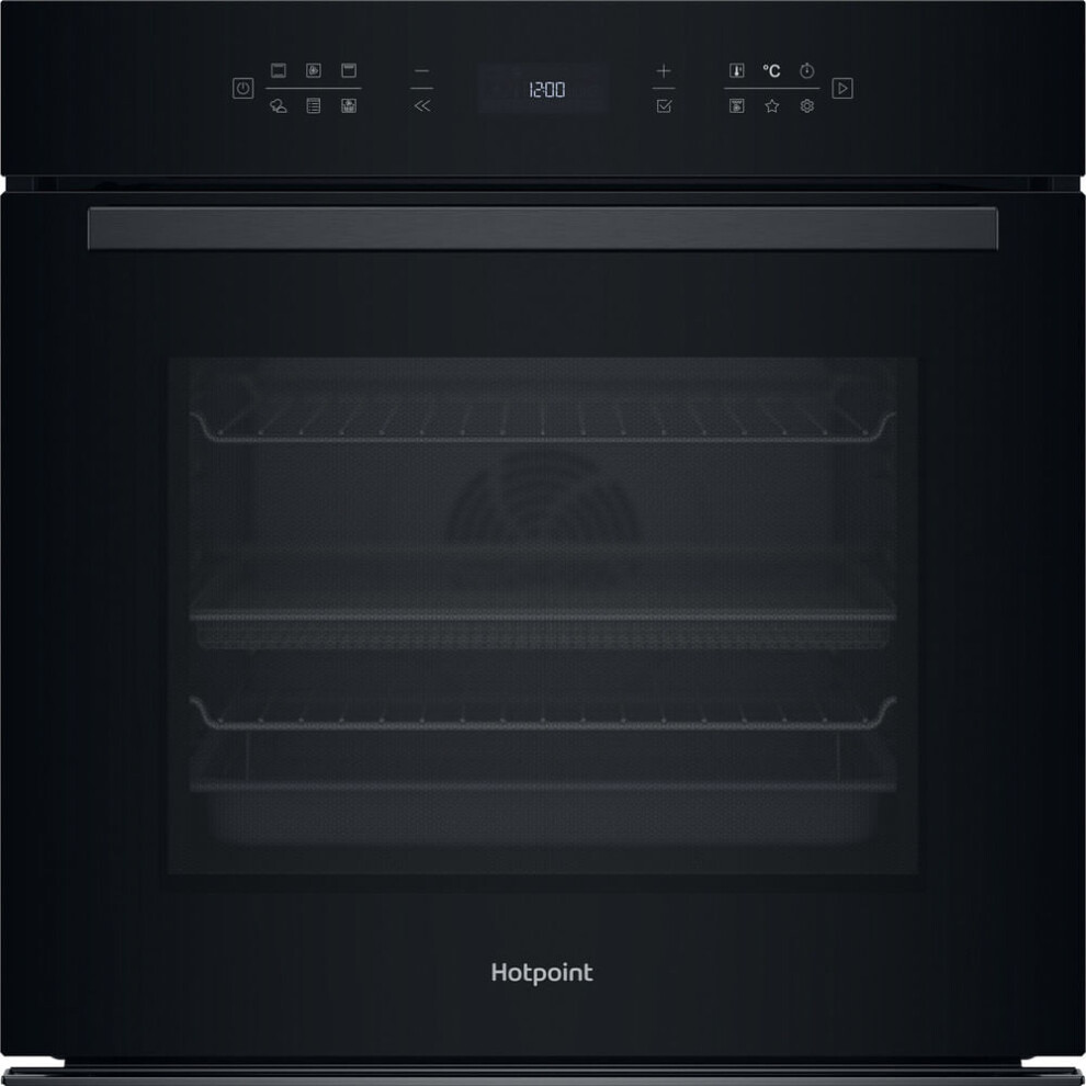 Hotpoint Built In Electric Single Oven - Black - A+ Rated