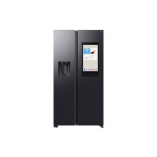 Samsung Family Hub American Fridge Freezer - Black - E Rated