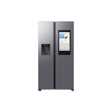 Samsung Family Hub American Fridge Freezer - Silver - E Rated