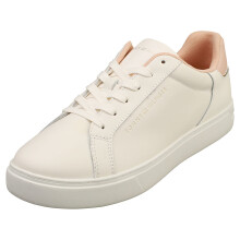 (6.5) Tommy Hilfiger Essential Court Sneaker Womens Casual Trainers in Pink Bloom