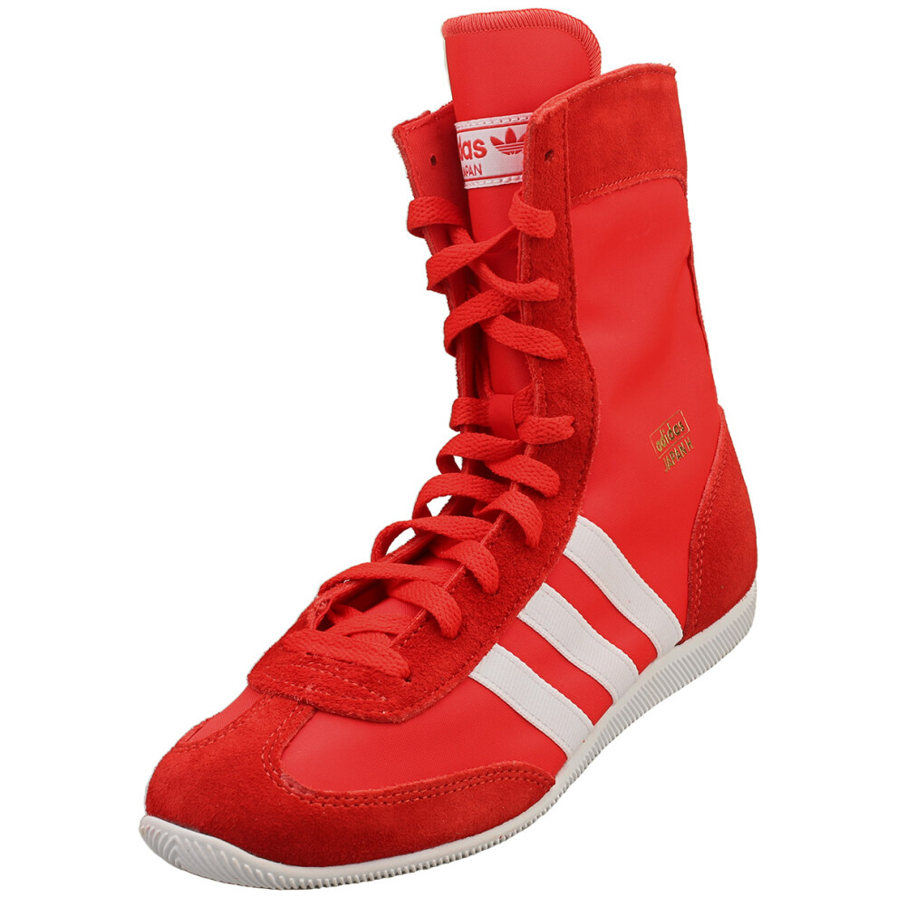 adidas Japan H Womens Boxing Shoes in Red White - 4 UK