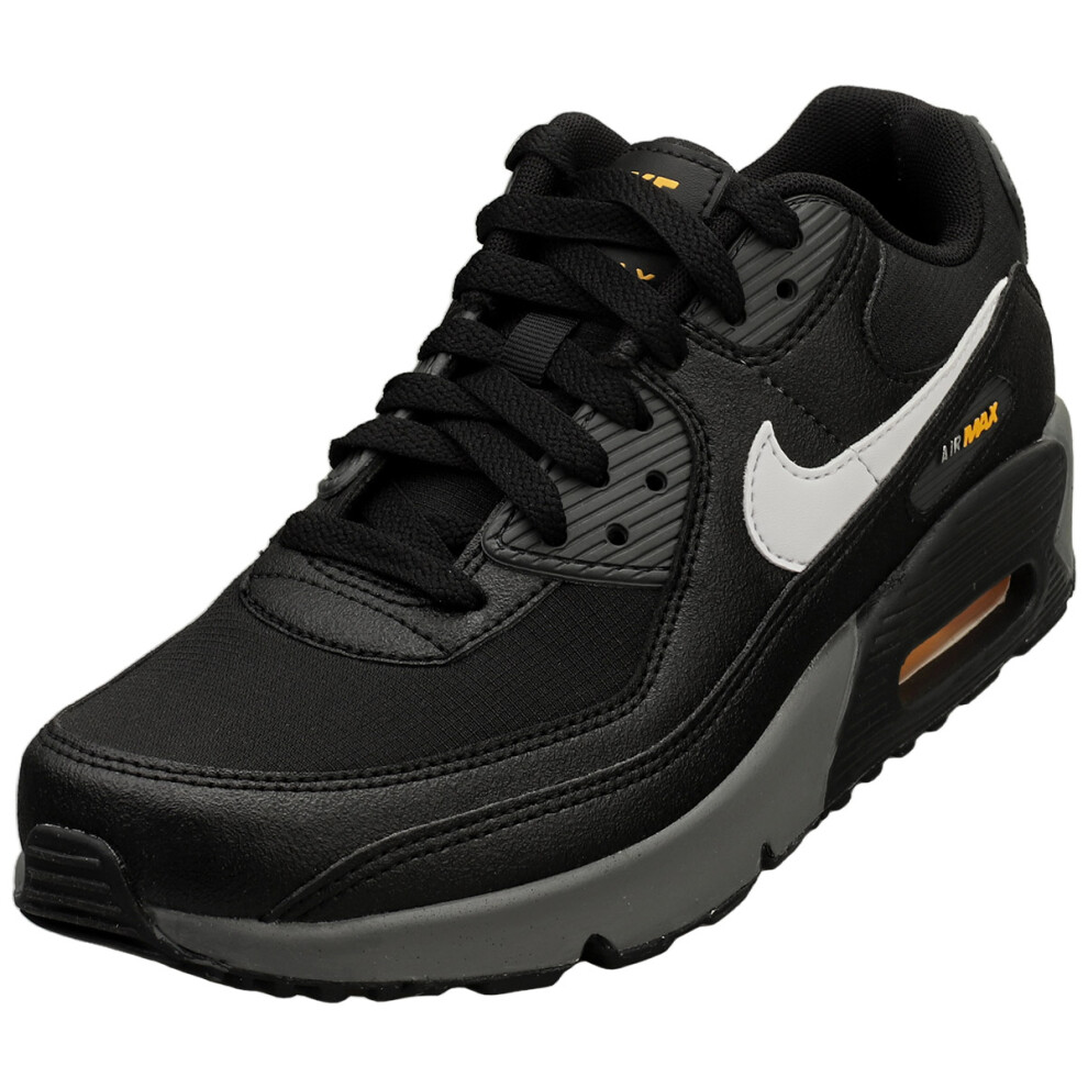 Nike Air Max 90 Nn Gs Kids Fashion Trainers In Black White - 5.5 Uk