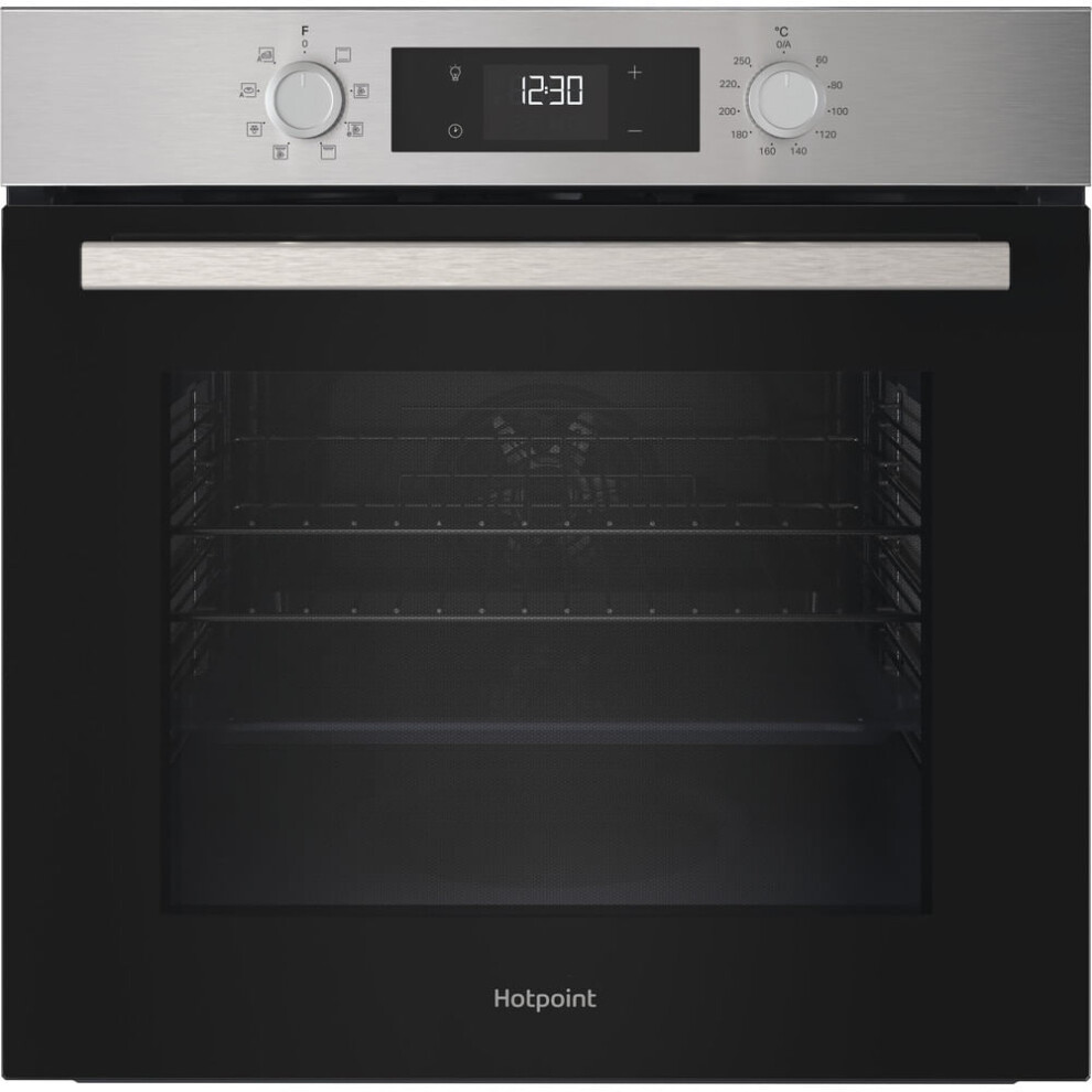 Hotpoint Built In Electric Single Oven - Stainless Steel - A Rated