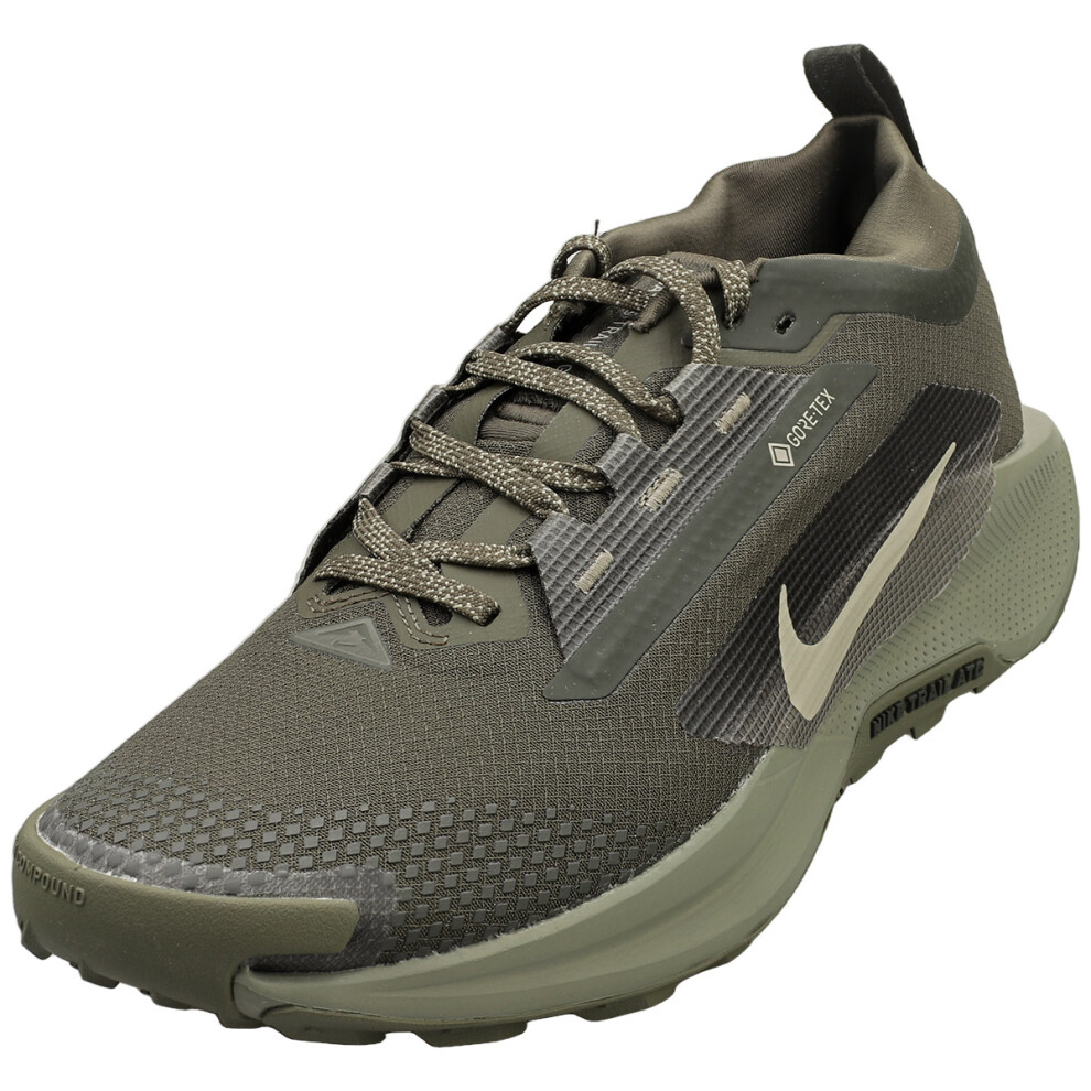 Nike (8) Reactx Pegasus Trail 5 Gtx Mens Fashion Trainers In Sequoia