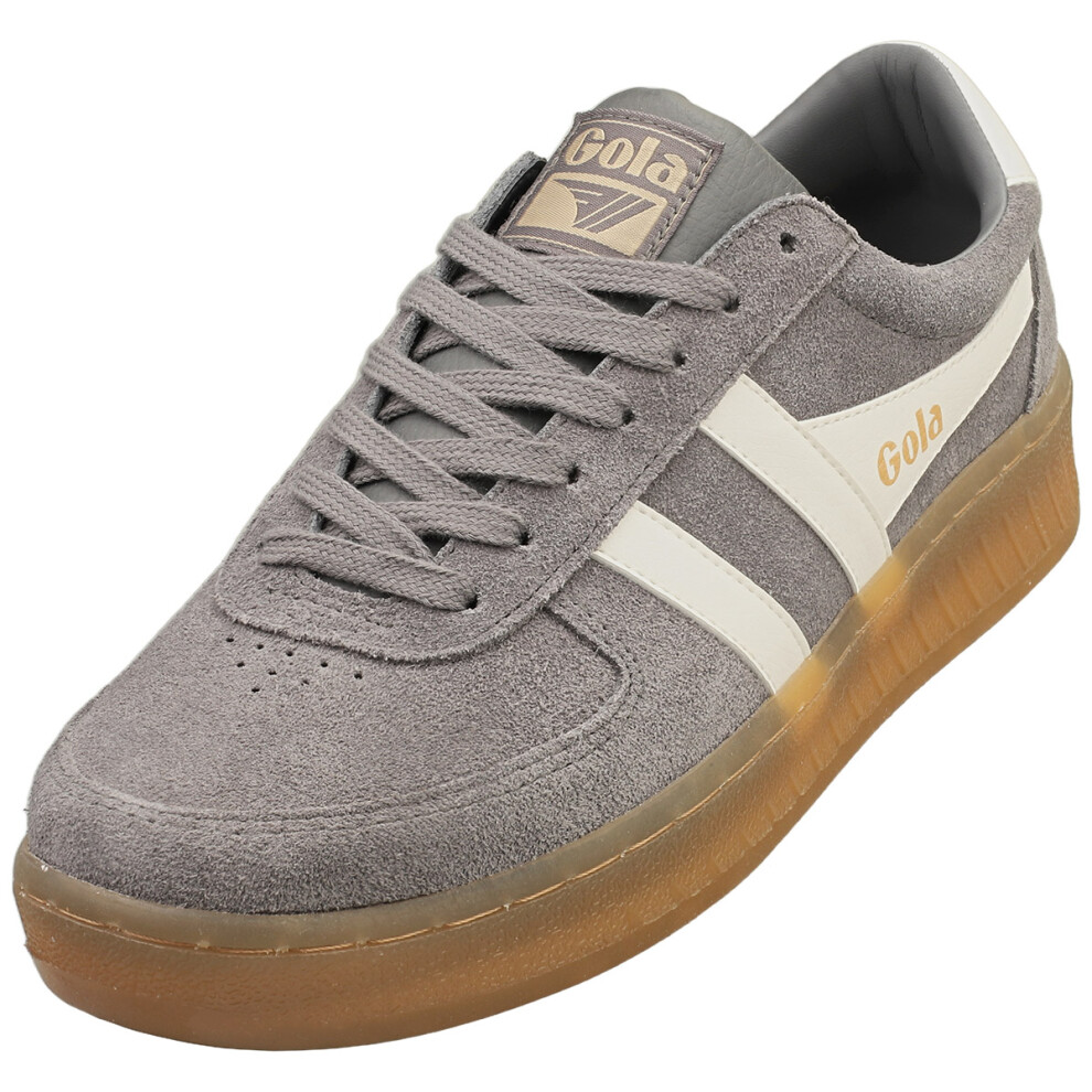 Gola (7) Grandslam Mens Fashion Trainers In Ash Off White