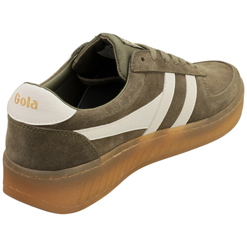 Gola Gola GRANDSLAM Herren Mode-Trainers Khaki Off-White - 41 EU 1
