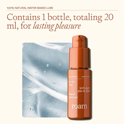 Roam Front Lubricant Vegan & Water Based Suitable for Sensitive Skin, 20ml 1