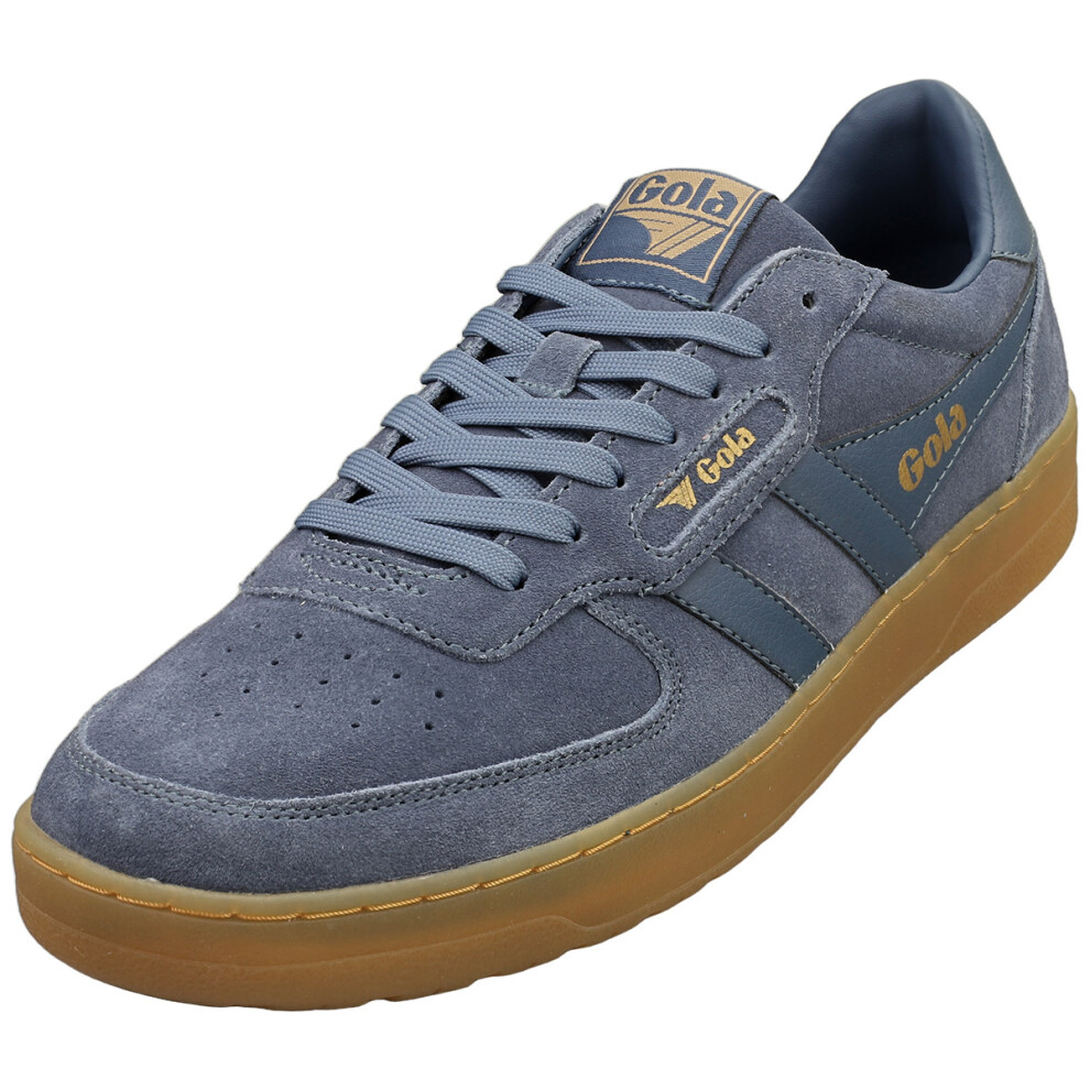 New Gola Men's (8) Hawk 86 Fashion Trainers In Moonlight Cmb571ec
