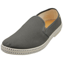 (9) Rivieras Classic Mens Espadrille Shoes in Anthracite
