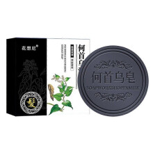 80g Herb Hair Growth Anti Hair Loss Moisturizing Volumizing Shampoo Soap Organic Polygonum Hair Darkening Soap
