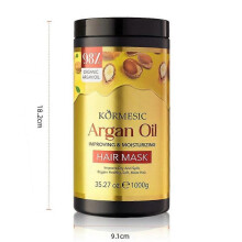 (Hair mask 1000g) Argan Oil Large Capacity Hair Mask Shampoo Conditioner Hair Oil Full Range Of Soft Care Hair