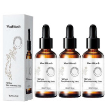 3pcs Hair Growth Products for Men  Women Ginger Extract Fast Growing Hair Essential Oil Prevent Loss Scalp Treatment New