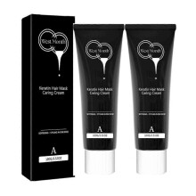 (2pcs) 1-3pcs Moisturizing Hair Mask Nourishing Anti Hair Loss Keratin Damaged Dry Repair Split End Treatment Scalp Smoothing Frizzy Hair Care