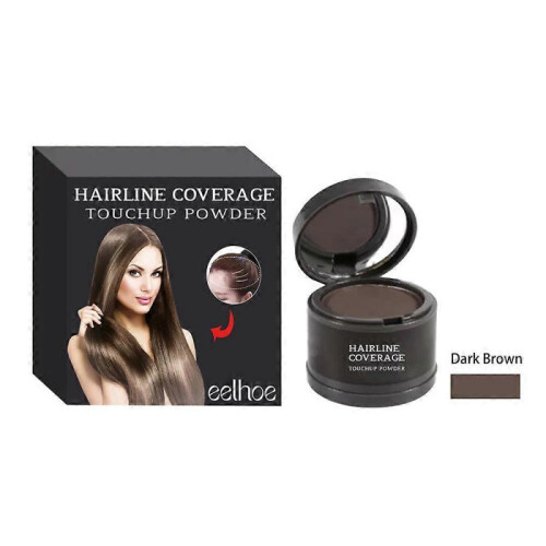 Hairline Powder Hair Colour Edge Control Coverage  brown Hair Shadow Root Up Coverage