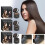 3pcs Hairline Powder Hair Colour Edge Control Coverage  brown Hair Shadow Root Up Coverage 3