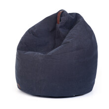 (One Size, Blue) Turtle Bean Bags 100% Cotton Canvas Cover for Adults & Kids No Filler Washable Beanbag Cover