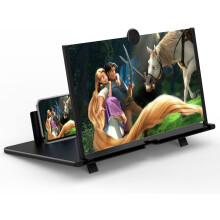 14" Screen Magnifier for Cell Phone - 3D HD Magnifying Projector Screen Enlarger Expanders for Movies, Videos and Gaming