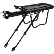 Mountain bike luggage rack, adjustable bike rack, aluminum alloy, quick installation