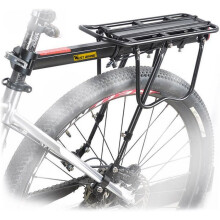 110Lb Capacity Almost Universal Adjustable Bike Cargo Rack Cycling Equipment Stand Footstock Bicycle Luggage Carrier Racks