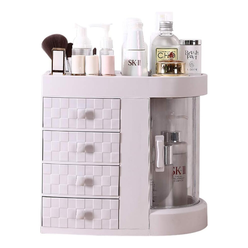 Cosmetic storage box, office shelf, drawer dust-proof 90 Â¡Ã£ wall design, toilet hairdressing and skin care products-image-OPC-PHDKKQT-NEW