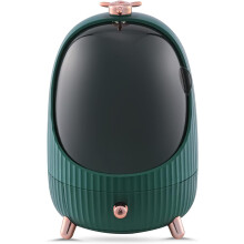 Multifunctional box dustproof cosmetic storage box with LED light, cosmetic skincare jewellery storage organizer