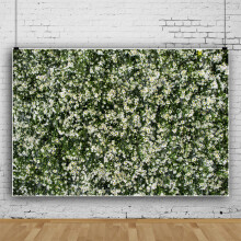 Beautiful flower wall pink flower grass wedding party decoration vinyl photo background cloth