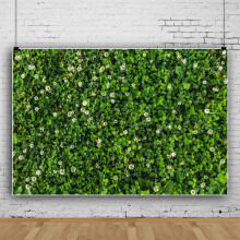 Beautiful flower wall pink flower grass wedding party decoration vinyl photo background cloth