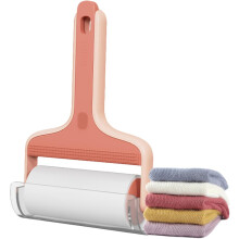 Lint Rollers,Pet Hair Roller Hangable - Dog Hair Remover For Furniture And Carpet, Lint Brushes For Clothes, Anti-Slip, Sticky, Car SeatsPink