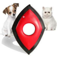 Four Modes for Easy pet Hair Removal, Dog Cat Pet Hair Remover Detailer Solves Home Carpet Couch and Fabric Cleaning of 1pcs(Red)