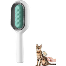 1Pcs Pet Hair Cleaner Brush, 4 in 1 Universal Pet Knots Remover,Cleaning Brush for Pet Hair Removal Comb Ideal for Massage Care(4mm-Long Hair,Blue)