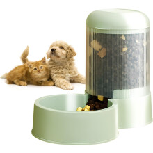 Cat and Dog Dry Food Dispenser, Automatic Dry Food Dispenser, Pet Food Dispenser, for Small and Large Dogs, Cats