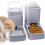 Automatic Cat and Dog Feeder and Cat Water Dispenser, 3.8L 1
