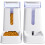 2 Pack Automatic Cat Cat Feeder - Automatic Water Dispenser for Small, Medium and Large Dogs - 3.8L - White 1