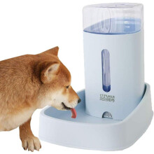 Automatic Cat Food Feeder Dog Feeder Puppies Dog Water Bowl Blue,Water Feeder