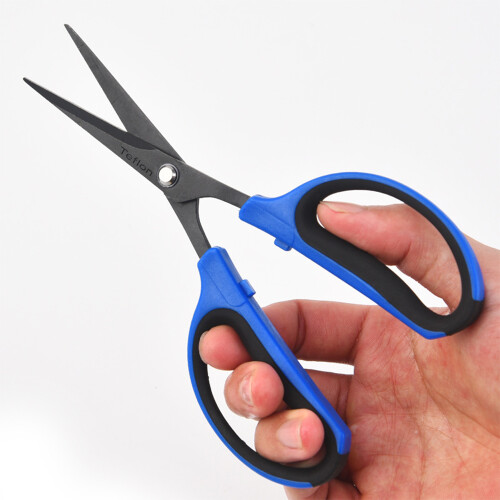 Trimming Scissors - Straight Tip - Ergonomic Comfort Grip Handles 2