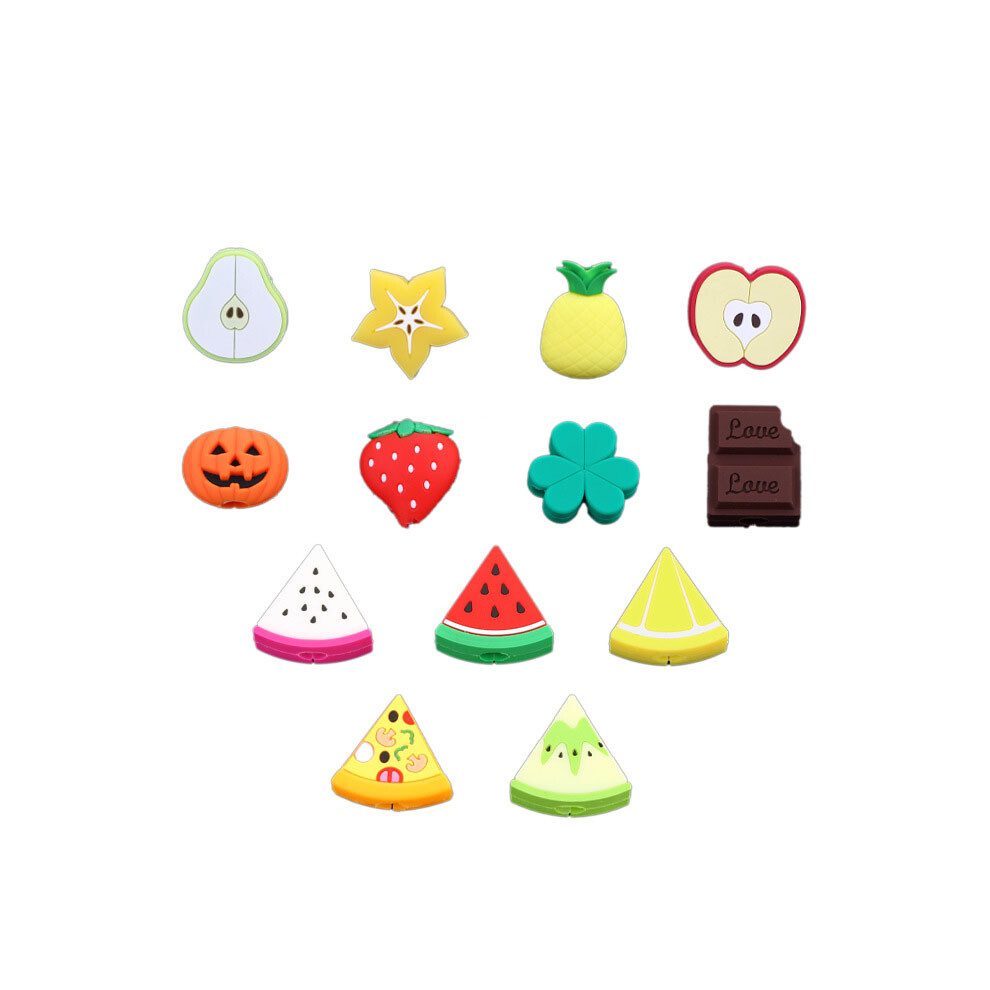 13 Pieces Cute Usb Charging Cable Protector Fruit Charging Cable Protector For Mobile Phone And Tablet Data Cable-image-OPC-PHDKNK5-NEW