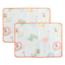 Washable dog shit pad, dog urine pad, dog pad, reusable pet training pad (2 pack)35*45