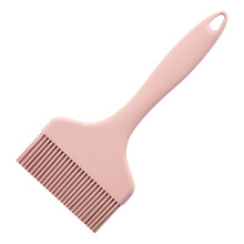 Silikon-Grillpinsel, breite Öffnung, Ölpinsel, Soßenpinsel, Konditorei-Backpinsel (Pink)