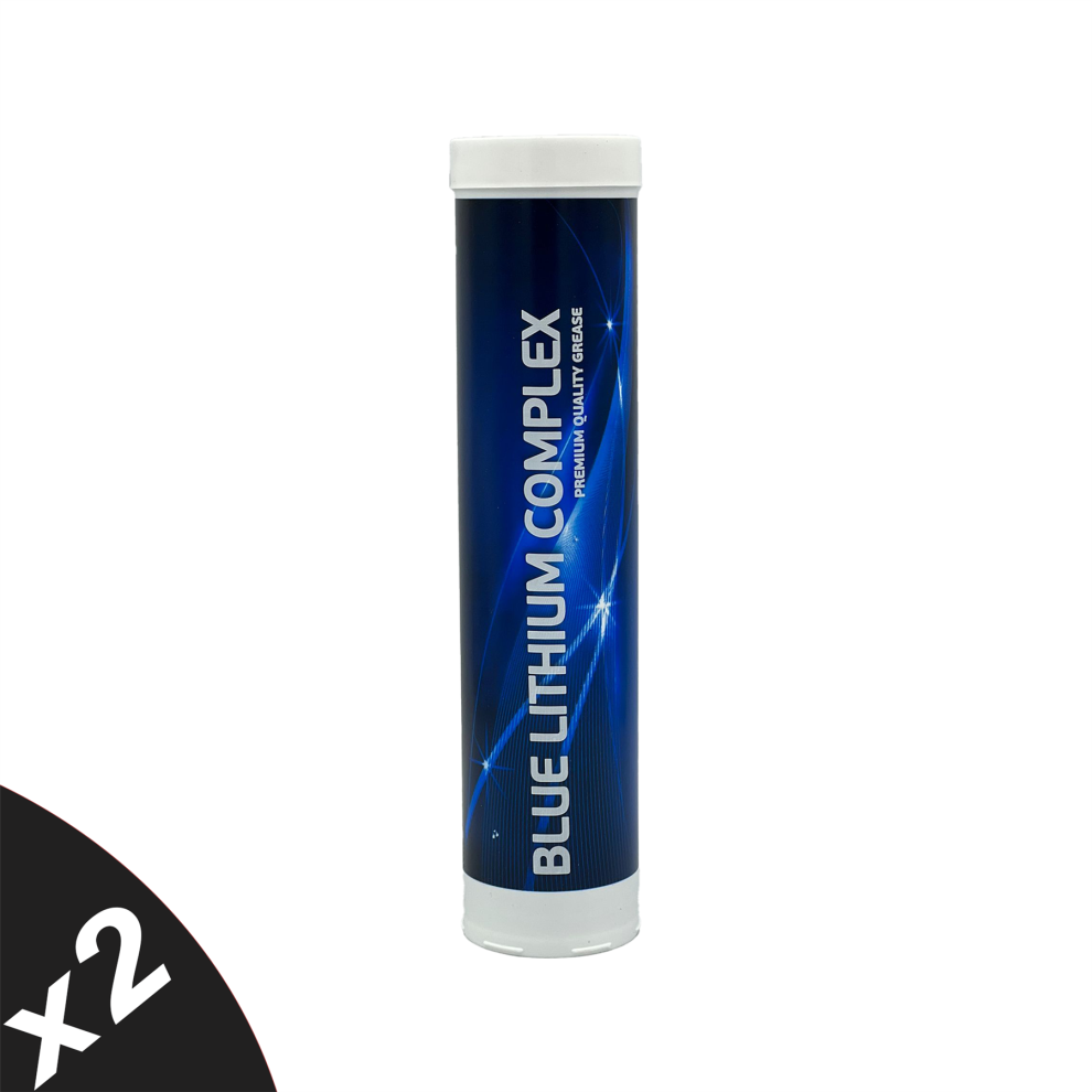 B&Q - Lithium Complex Ep2 Grease Cartridge Blue Nlgi 2 -30C To +150C 2X400G - Image 2