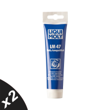 Liqui Moly LM 47 Long-Life Grease + MoS2 High Quality EP Grease 2x100G