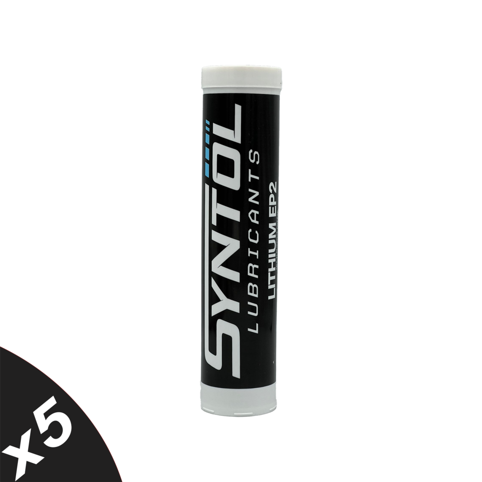 Multi-Purpose Lithium Ep2 Grease 5X400g Syntol High Temp -30C To +140C 5056820576992