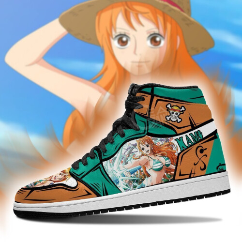(7) nami sneakers straw hat priates one piece 2