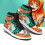 (8.5) nami sneakers straw hat priates one piece 2