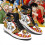 (7) straw hat jolly roger one piece anime sneakers 2
