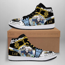 (7) trafalgar d water law sneakers one piece shoes
