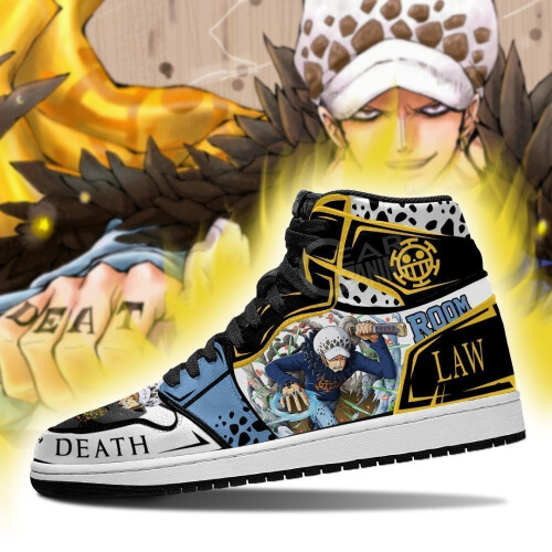 (7.5) trafalgar d water law sneakers one piece shoes 2