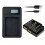 Charger & 2X Batteries Panasonic DMC-FX3 DMC-FX8 DMC-FX9 DMC-FX10 DMC-FX12 2