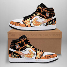 (11) portgas d ace fire fist skill one piece sneakers